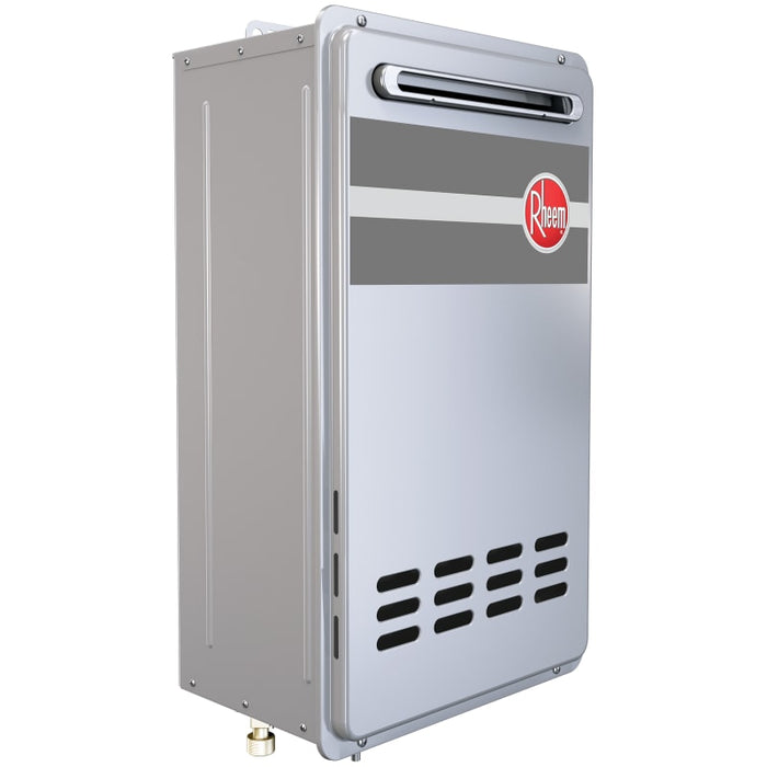 Rheem RTG-84XLN-1 8.4 GPM 180000 BTU 120 Volt Natural Gas Whole House Outdoor Tankless Water Heater