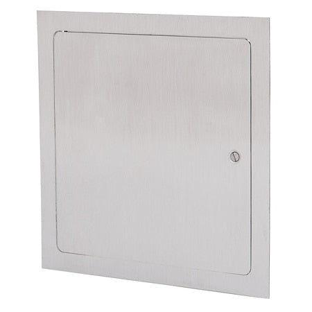 Elmdor DW Series Dry Wall Access Door 12x12, Stainless Steel with Screwdriver Lock