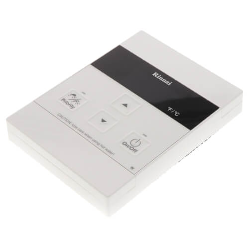 Rinnai MC-601-W Remote Temperature Control, White for Tankless Water Heaters