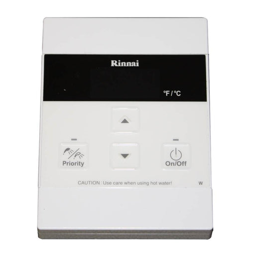 Rinnai MC-601-W Remote Temperature Controller, White, Tankless Heaters