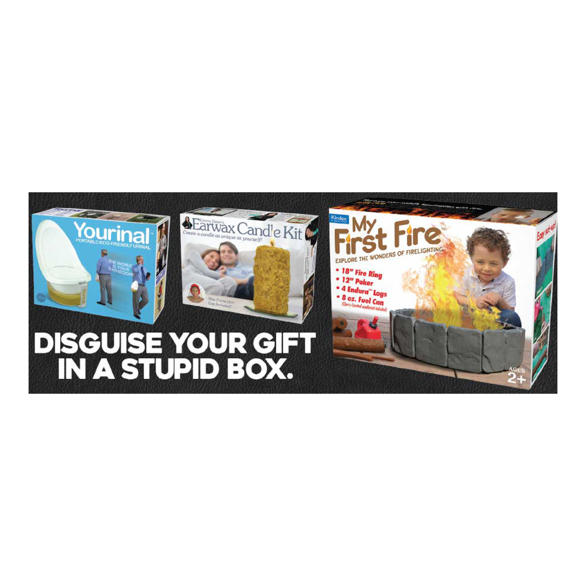  Prank Pack, Toe Tunes Prank Gift Box, Wrap Your Real Present in  a Funny Authentic Prank-O Gag Present Box