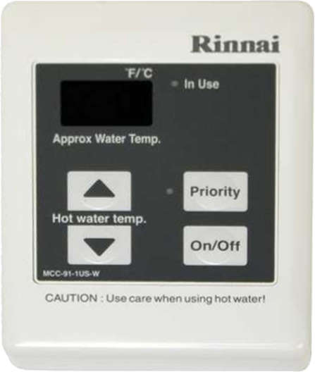 Rinnai MCC-91-2W Commercial Controller for LS Water Heaters 