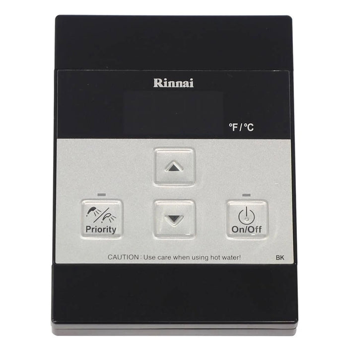 Rinnai MC-601-BK Temperature Remote Controller, Black, Tankless Heaters