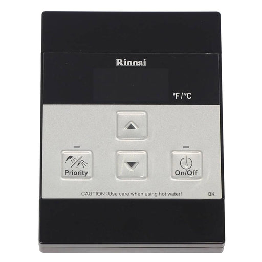 Rinnai MC601-BK Remote Temperature Controller, black, Tankless Heaters
