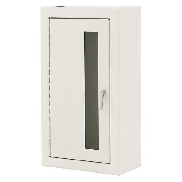Alta Fire Extinguisher Cabinet, Surface, Steel, White, 11-1/2x20-1/2x5-3/4