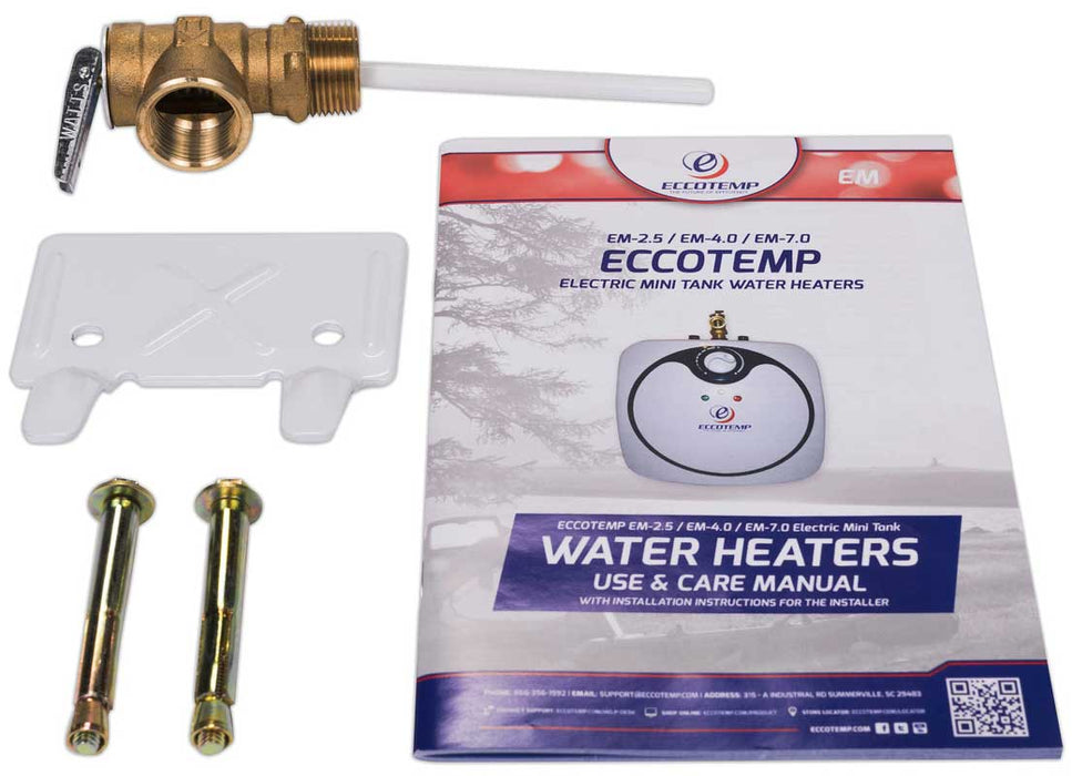 Eccotemp EM-2.5 Minitank Water Heater accessories